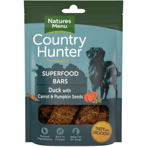 Natures Menu Superfood Bar Duck with Carrot & Pumpkin Seeds 100g