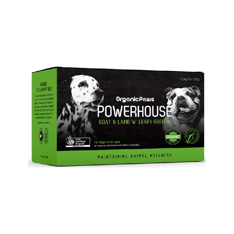 Powerhouse Frozen Goat & Lamb Dog Food